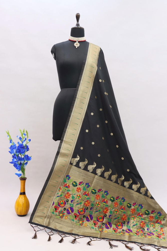 Psw Designer Jari Weaving Dupatta Wholesalers In Delhi
